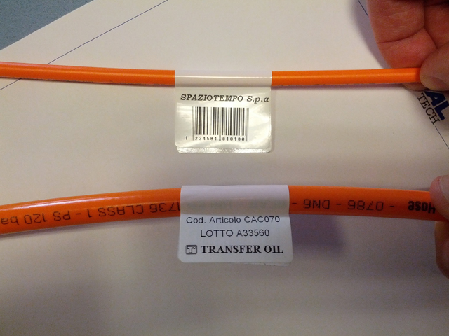 cable samples for labeling machinery manual 半自动气动线材对折贴标机(图4)