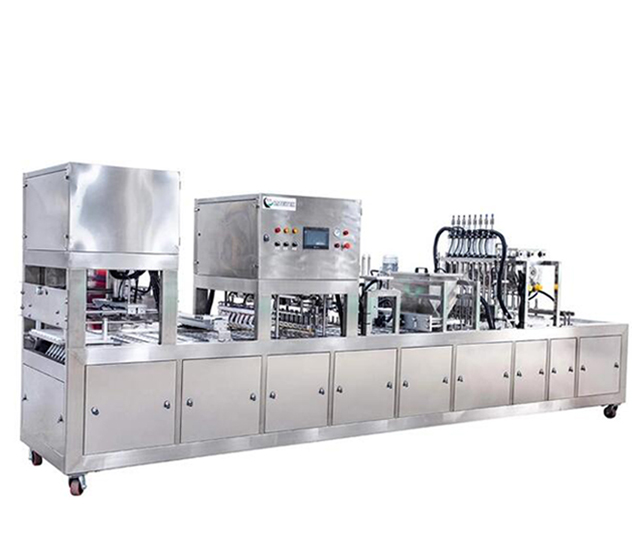 直线式圣餐杯灌装封口设备全自动充填机