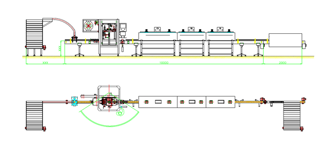 全自动杯子空杯酸奶杯倒置正立套标收缩设备定制型套标机(图2)