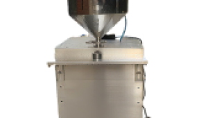 高粘度针筒灌装机半自动立式带加压灌装设备